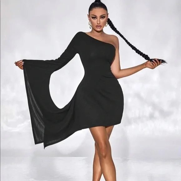 Not So Simple Black Mini Dress | Color: Black | Size: 4 | Opulentrags's Closet